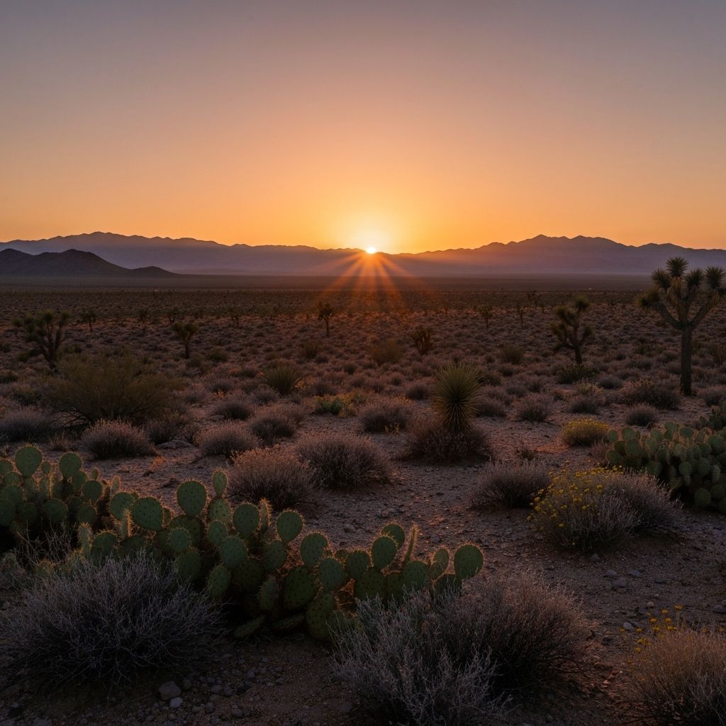 Ancestral desert landscape of the Southern Paiute people